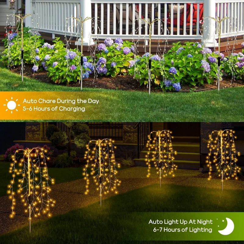 Packs Solar Garden Lights Outdoor | Lighting | warm white | Premium Lighting Solution