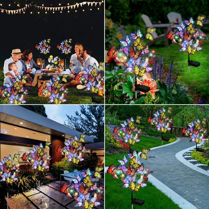 Packages Solar Outdoor Butterfly Lights | Lighting | copper/plastic | Premium Lighting Solution