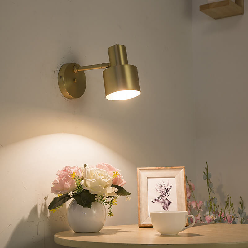 Modern minimalist gold metal wall | Wall Lamp | Led | Metal | Elegant Wall Illumination