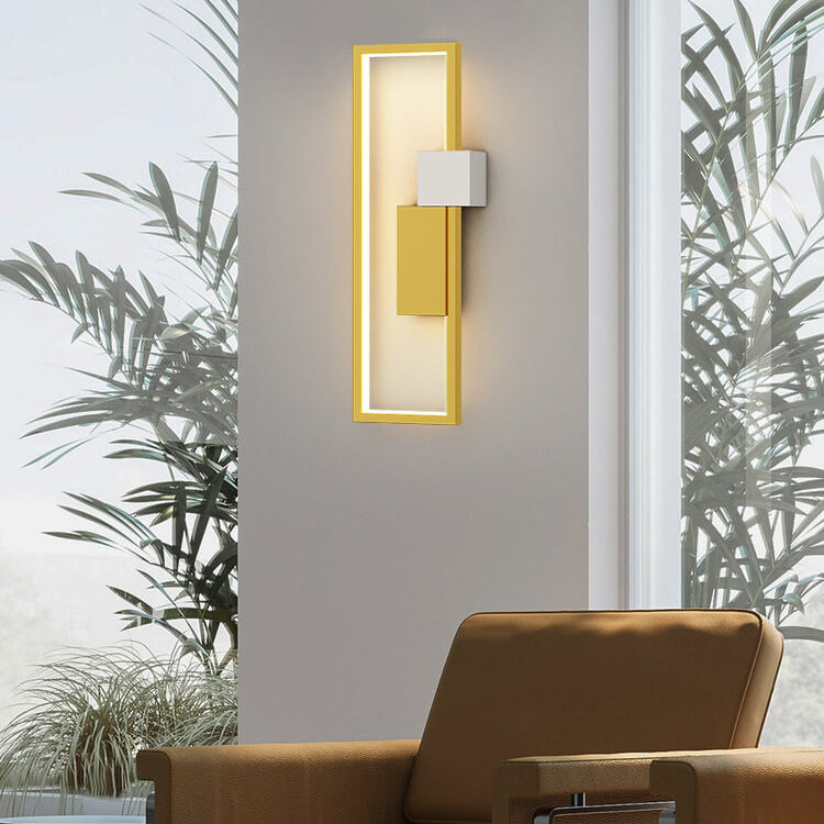 Minimalist square wall lamp | Wall Lamp | Led | aluminum/iron | 15W | 110V - 120V - 220V - 240V | Elegant Wall Illumination