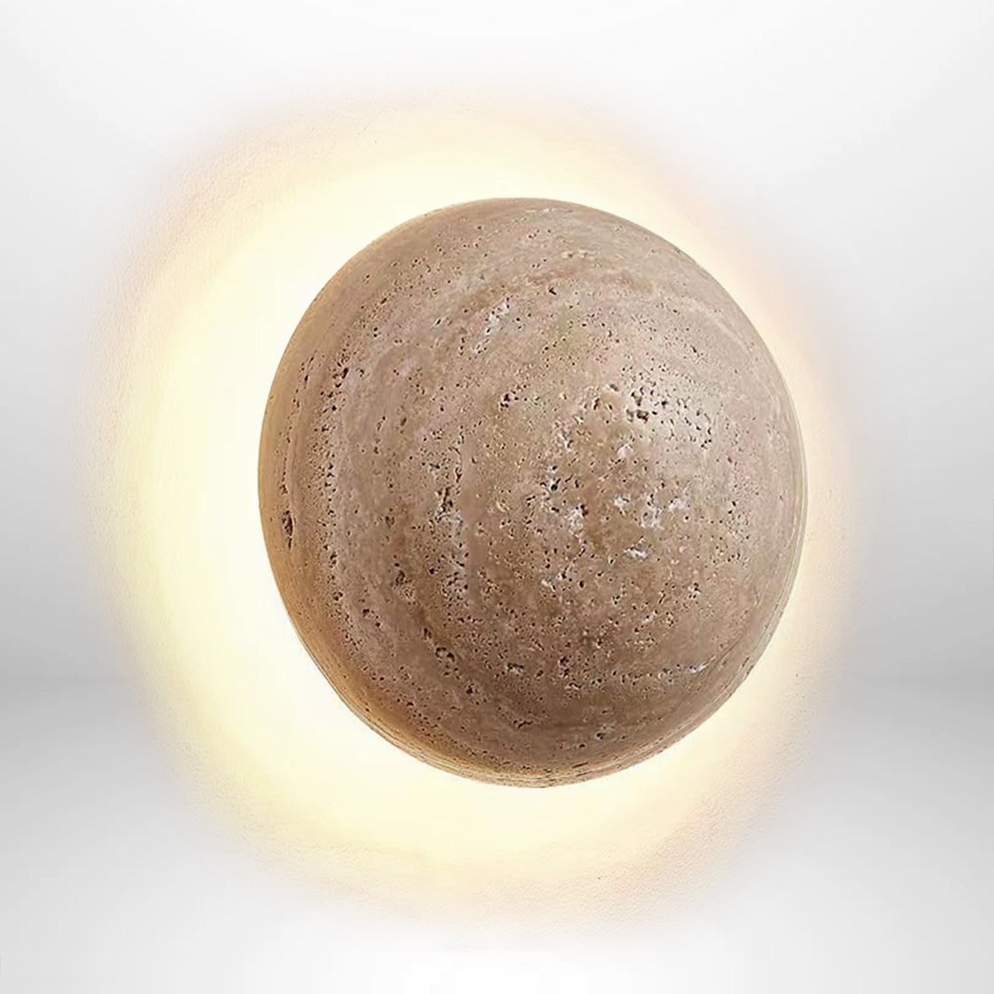 Anais Stone Lamp Spherical Wall | Wall Lamp | Elegant Wall Illumination