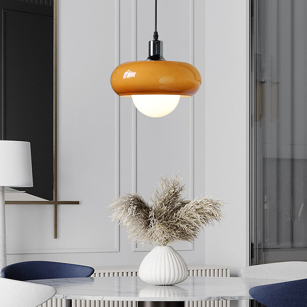 Bauhaus Coffee Glass Hanging Lamp | Lighting | LED | glass | 110V-120V | Premium Lighting Solution