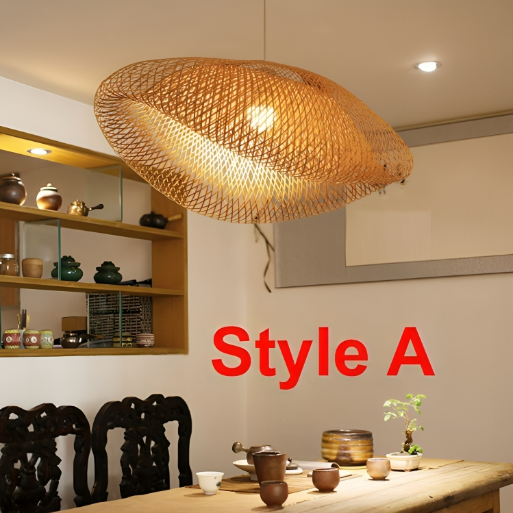 Design Rattan Hanging Lamp | Lighting | wood | 60 W | 220-240 V | Premium Lighting Solution