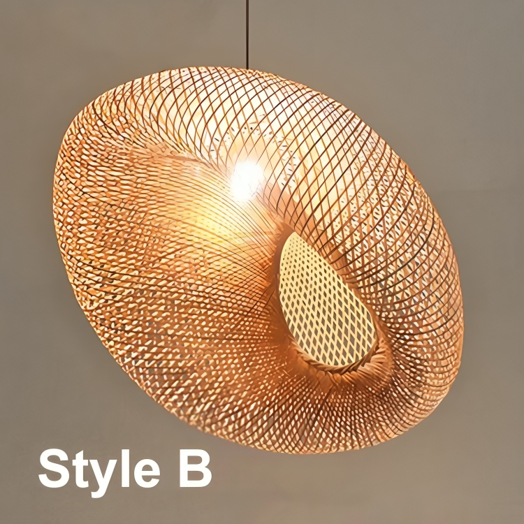 Design Rattan Hanging Lamp | Lighting | wood | 60 W | 220-240 V | Premium Lighting Solution