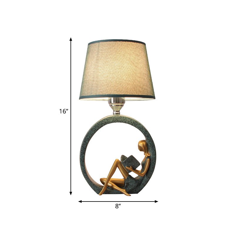 LezuraLight Modern Resin Night Lamp | Lighting | LED | fabric/Resin | 110V-120V/220V-240V | Premium Lighting Solution