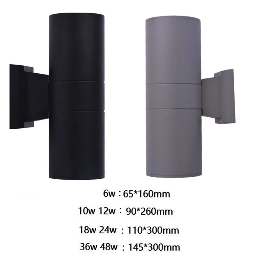 LumiAlu Aluminum Outdoor Wall Lamp | Wall Lamp | LED | aluminum | Elegant Wall Illumination