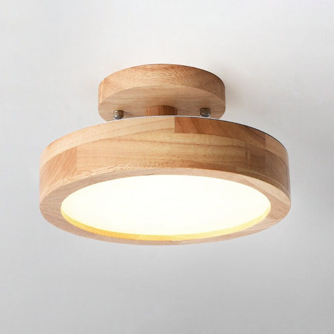 Scandinavian Style Round Semi-Recessed Ceiling | Lighting | LED | Premium Lighting Solution
