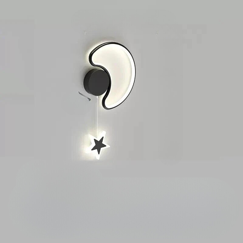 LumiDroom Clouds Star Moon Wall | Wall Lamp | Led | plastic | Elegant Wall Illumination