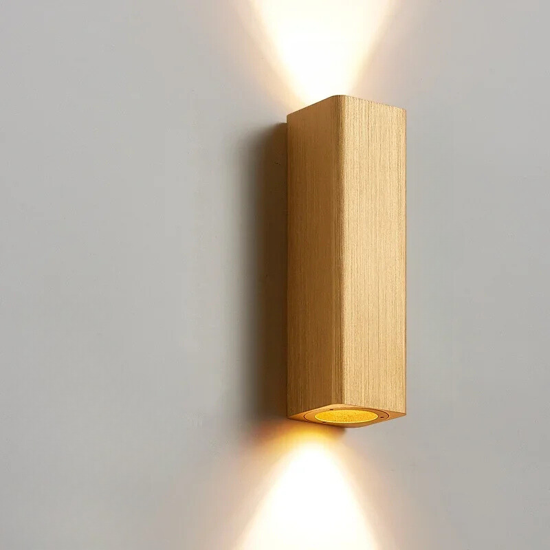 GlowLuxe Modern Wall Lamp Bedroom | Wall Lamp | Led | Aluminum/Acrylic | 85-265V | Elegant Wall Illumination