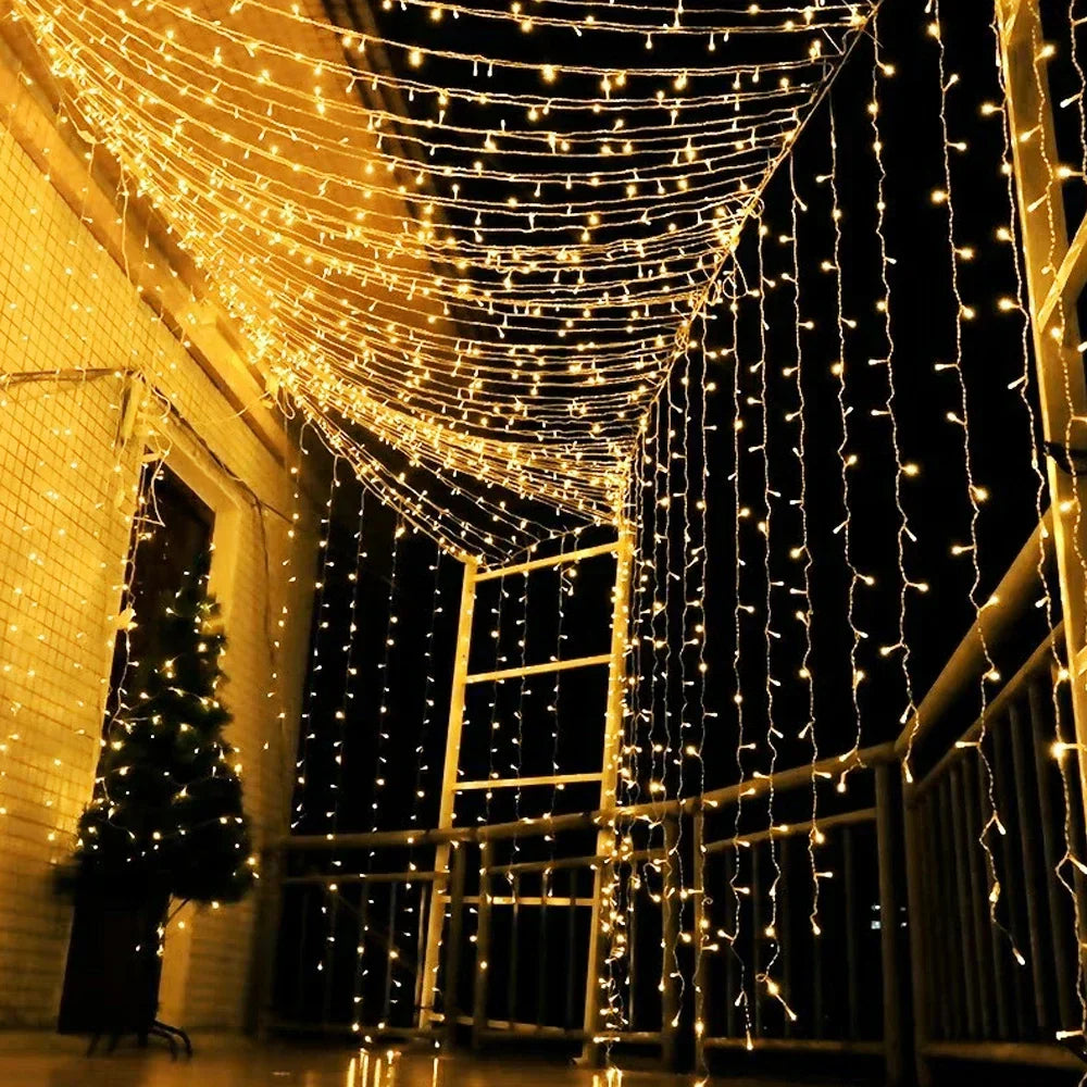 LumiCurtain Outdoor Lighting Garland | Lighting | LED | Premium Lighting Solution