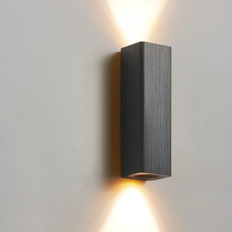 GlowLuxe Modern Wall Lamp Bedroom | Wall Lamp | Led | Aluminum/Acrylic | 85-265V | Elegant Wall Illumination