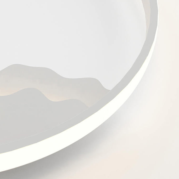 WaveGlow Oval wall lamp | Wall Lamp | Led | iron/metal | 110V - 120V - 220V - 240V | Elegant Wall Illumination