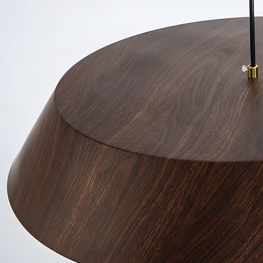 Round Wooden Japanese Style Hanging | Lighting | LED | acrylic/wood | 24W | 110V | Premium Lighting Solution