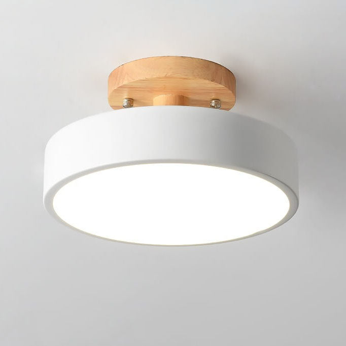 Scandinavian Style Round Semi-Recessed Ceiling | Lighting | LED | Premium Lighting Solution