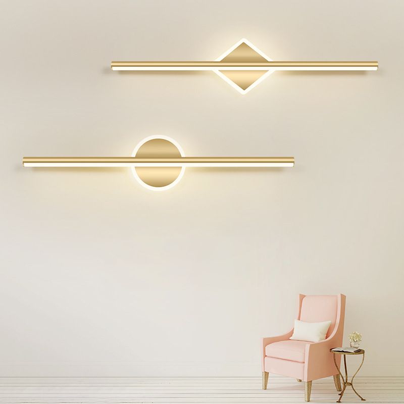 Nova Modern Wall Lamp Black/Gold | Wall Lamp | Led | metal | Elegant Wall Illumination