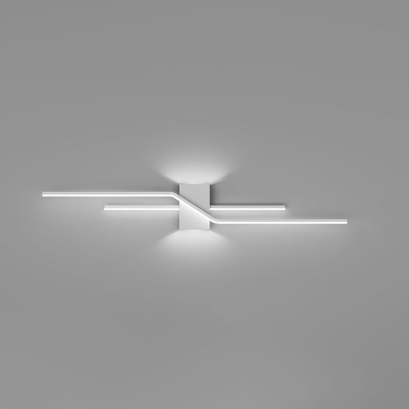 Alana Modern Wall Lamp Black/White | Wall Lamp | Led | Metal/Acrylic | 110V-240V | Elegant Wall Illumination