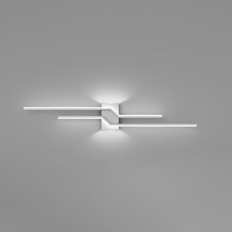 Alana Modern Wall Lamp Black/White | Wall Lamp | Led | Metal/Acrylic | 110V-240V | Elegant Wall Illumination