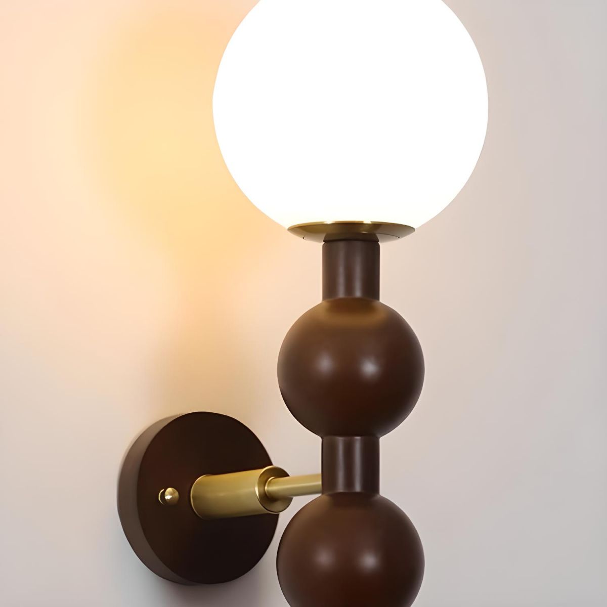 Bauhaus Long Metal Wall Lamp | Wall Lamp | metal/wood | 110V - 120V | Elegant Wall Illumination