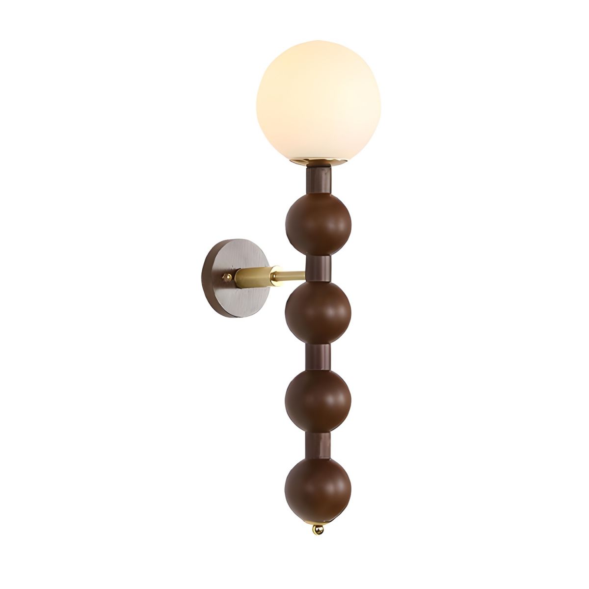 Bauhaus Long Metal Wall Lamp | Wall Lamp | metal/wood | 110V - 120V | Elegant Wall Illumination
