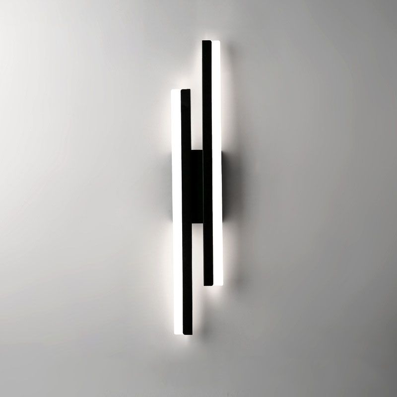 Alana Modern Wall Lamp Black/Gold, | Wall Lamp | Led | metal | 39W | 110V - 240V | Elegant Wall Illumination