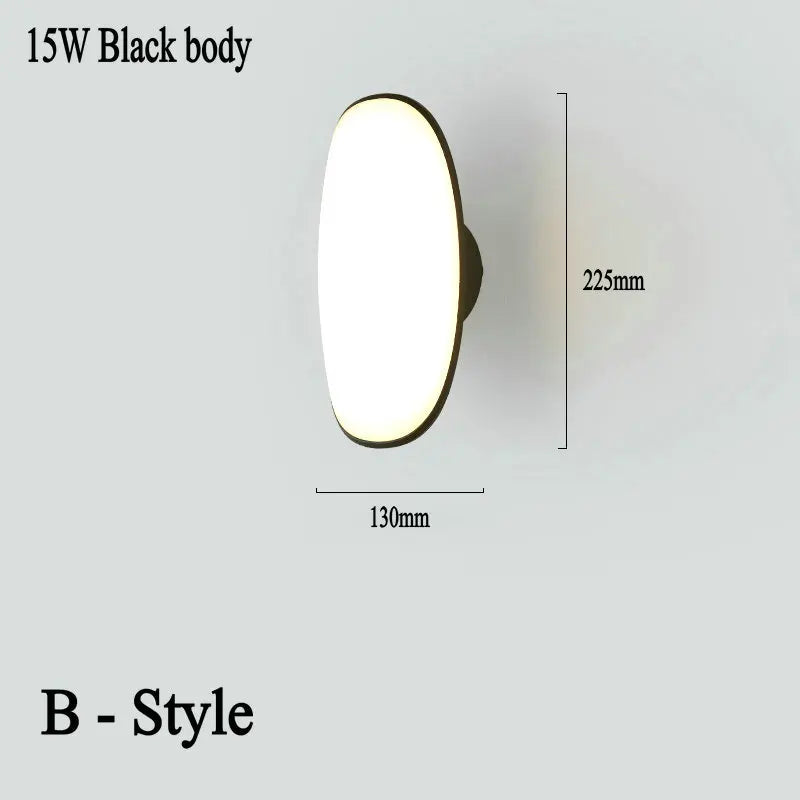 AquaShield Water-resistant Outdoor Wall Lamp | Wall Lamp | LED | aluminum/glass | Elegant Wall Illumination