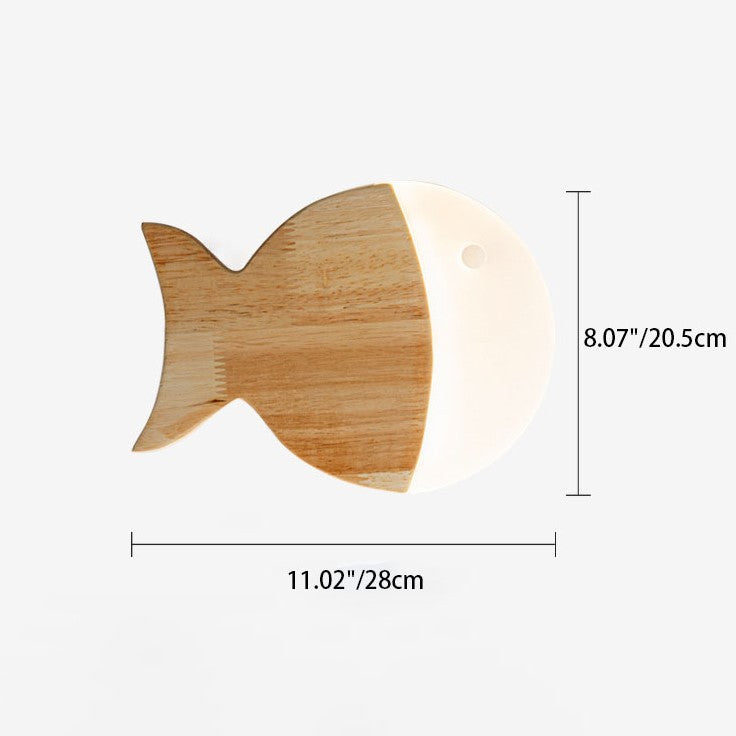 Nordic Creative Simple Wooden Small | Lighting | Led | wood | 3W | 110V - 120V - 220V - 240V | Premium Lighting Solution