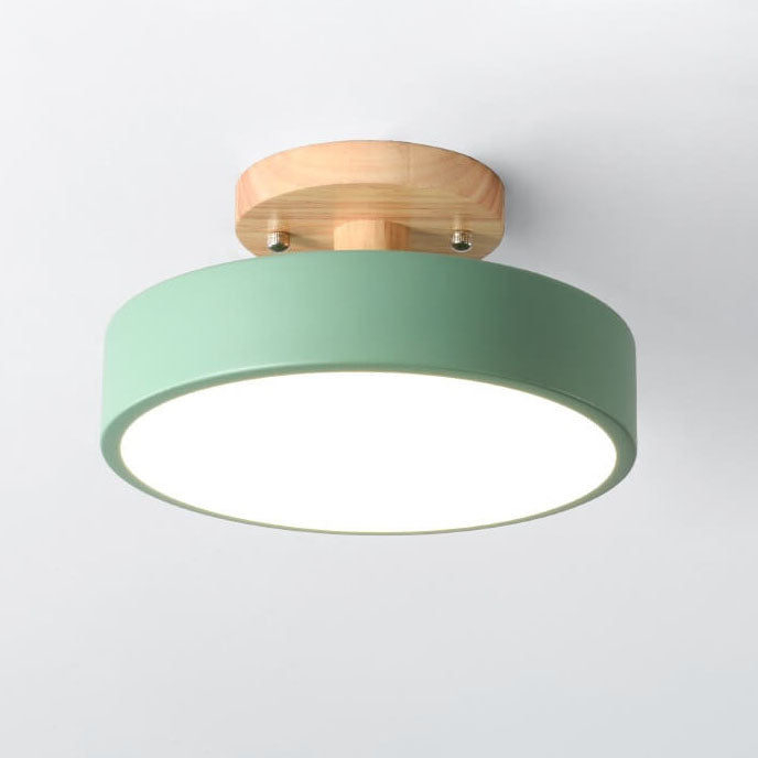 Scandinavian Style Round Semi-Recessed Ceiling | Lighting | LED | Premium Lighting Solution