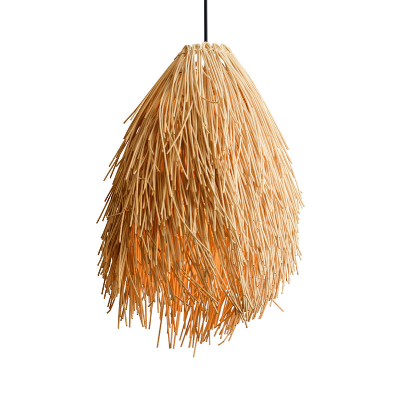 Beige Wicker Pendant Lamp Asian | Lighting | LED | Premium Lighting Solution