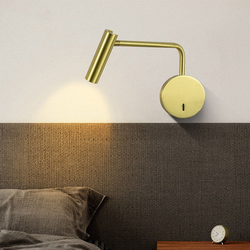Modern Wall Lamp Black/White Living | Wall Lamp | Led | Metal/Acrylic | 110V-240V | Elegant Wall Illumination
