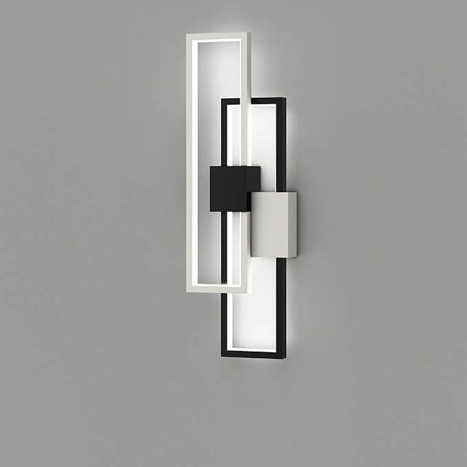 LumiSil Minimalist square frame wall | Wall Lamp | Led | iron | 6W | 220V | Elegant Wall Illumination