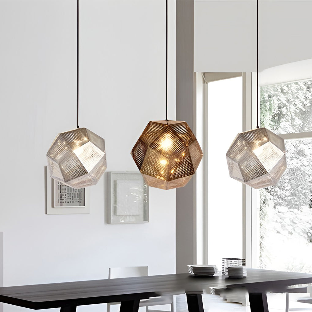 ModernSphere Postmodern Geometric Round Hanging | Ceiling Light | LED | metal | Modern Ceiling Lighting