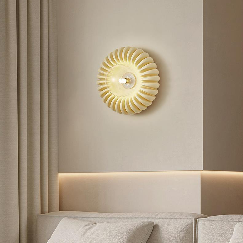 French Style Creative Resin Corridor | Wall Lamp | 110V - 120V | Elegant Wall Illumination