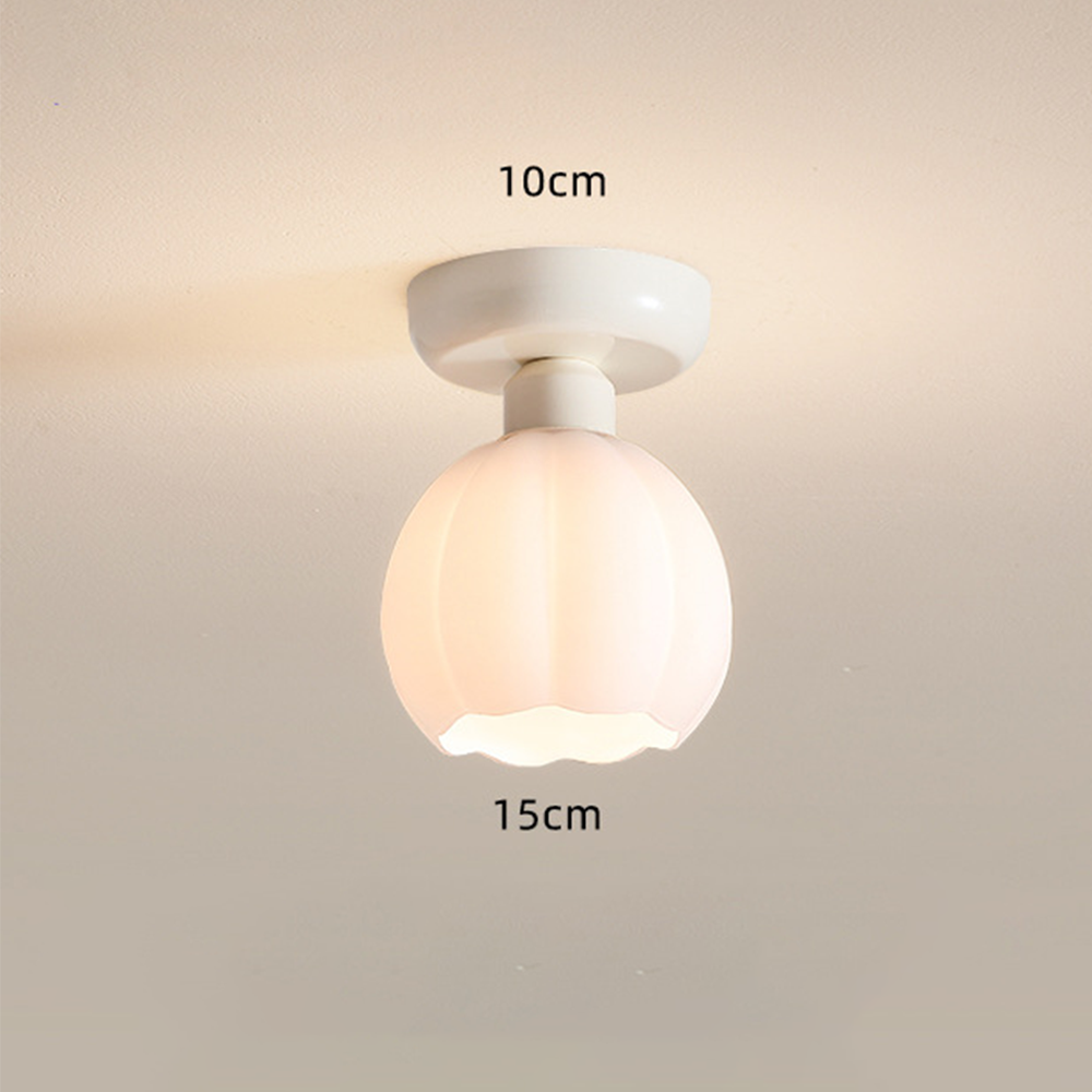 Romantic Pumpkin Ceiling Lamp | Lighting | LED | glass/metal | 110V-120V | Premium Lighting Solution