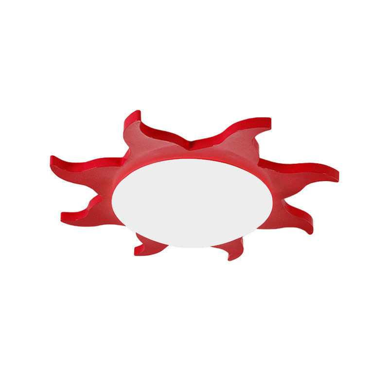 Shaped Coil Ceiling Light Cartoon | Ceiling Light | LED | acrylic/wood | 39W | Modern Ceiling Lighting