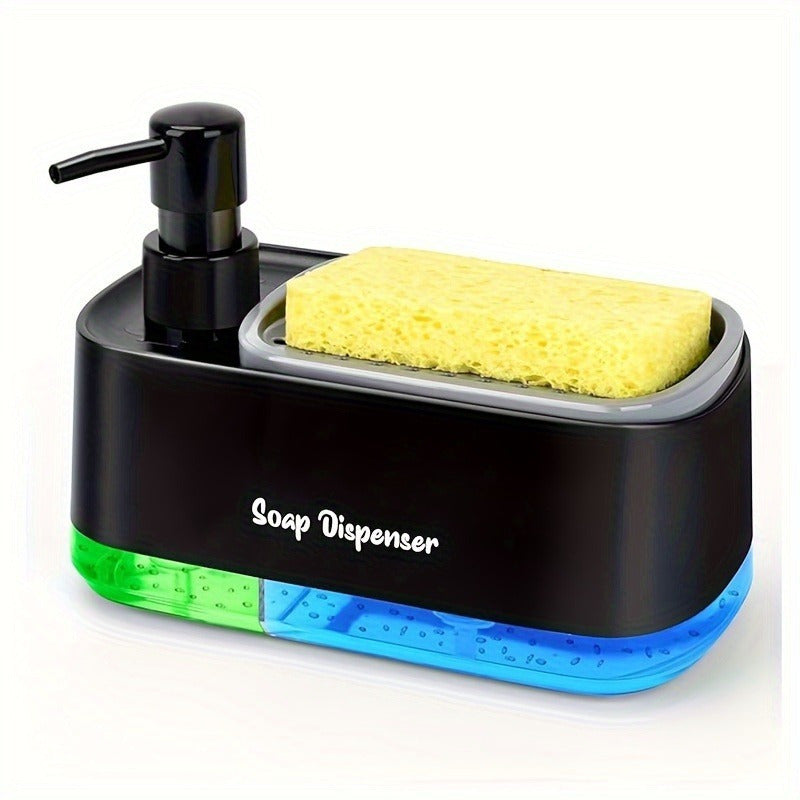 LatherLink 2-in-1 dispenser for liquid soap | Dispenser | Plastic | Functional Home Appliance