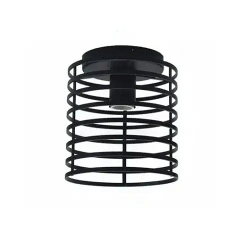Black Cage Wall Lamp metal | Wall Lamp | LED | metal | Elegant Wall Illumination