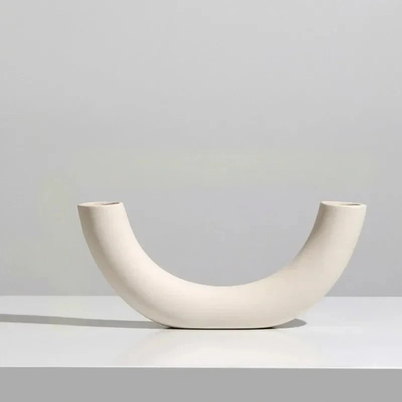 Modern Simple Ceramic Art Vase Dried | Vase | ceramic | Elegant Home Decor