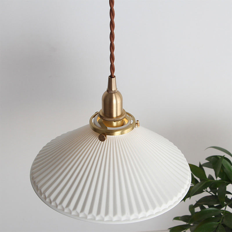 White Ceramic Hanging Lamp | Lighting | LED | ceramic | Premium Lighting Solution