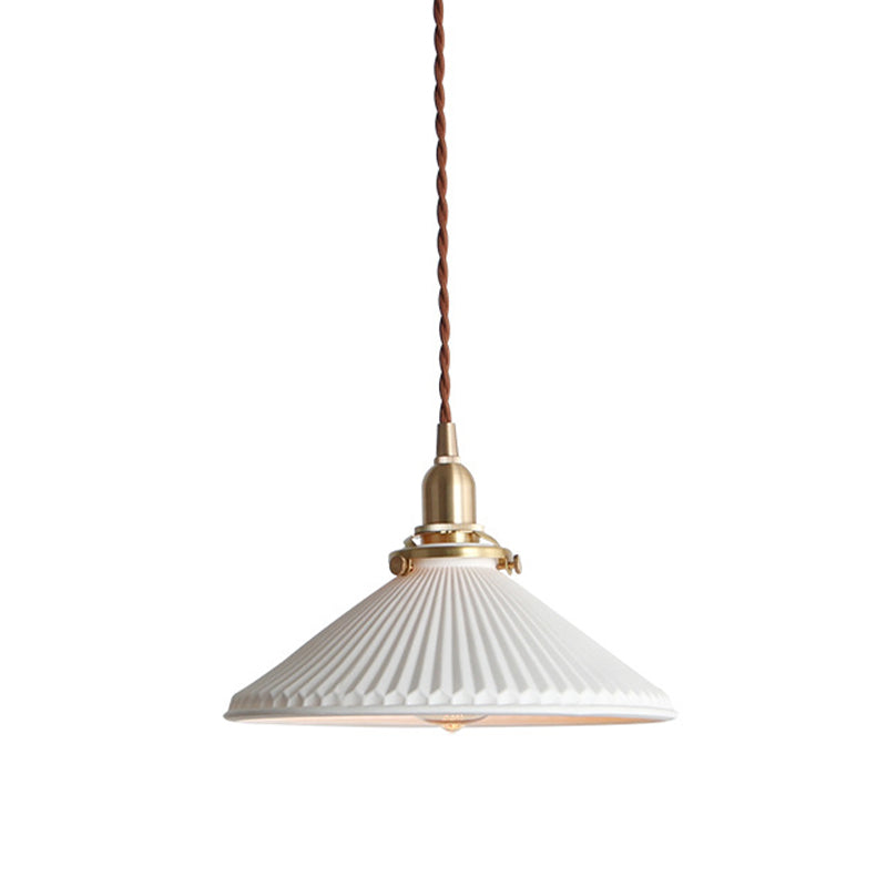 White Ceramic Hanging Lamp | Lighting | LED | ceramic | Premium Lighting Solution