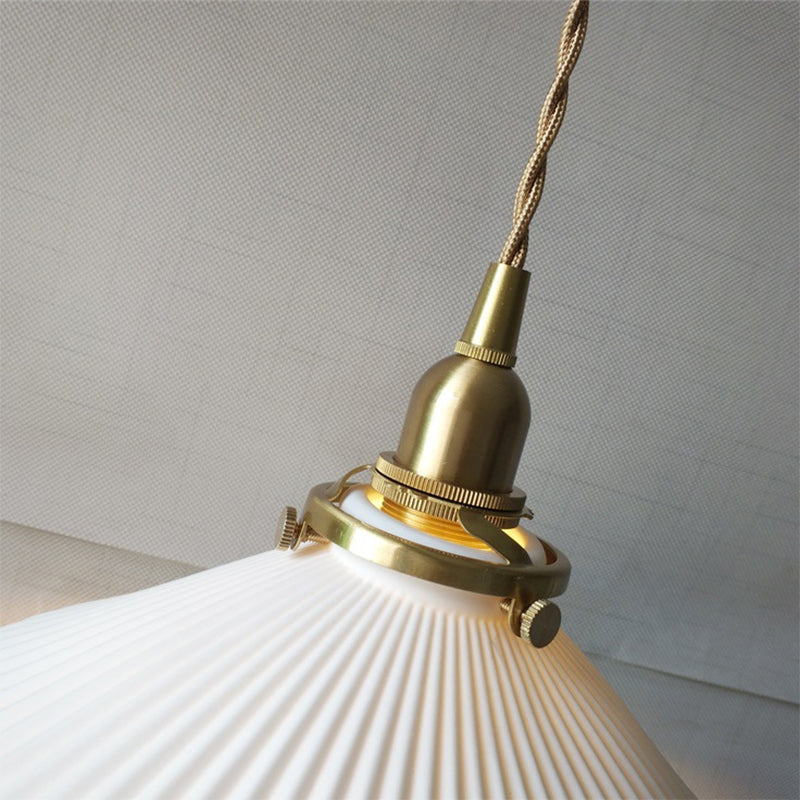 White Ceramic Hanging Lamp | Lighting | LED | ceramic | Premium Lighting Solution