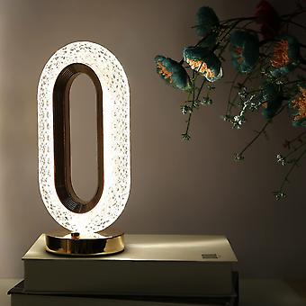 Crystaluxe™ Elegant Table Lamp Dimmable | Table Lamp | LED | metal/Plastic/crystal | 3W | Sleek Table Accent