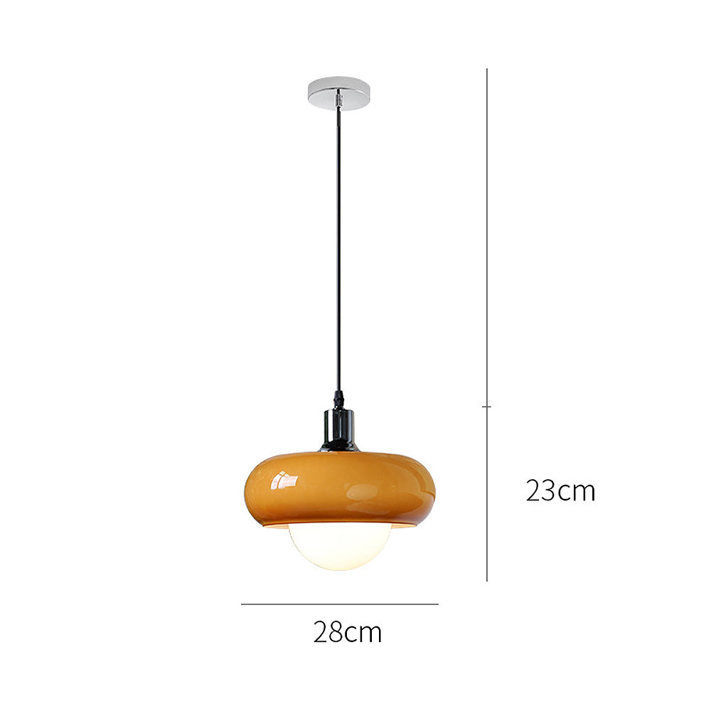 Bauhaus Coffee Glass Hanging Lamp | Lighting | LED | glass | 110V-120V | Premium Lighting Solution
