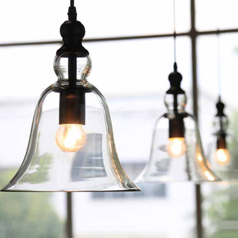 Black Single Ceiling Pendant Light | Lighting | LED | glass | 150 Watts | 110V-120V | Premium Lighting Solution