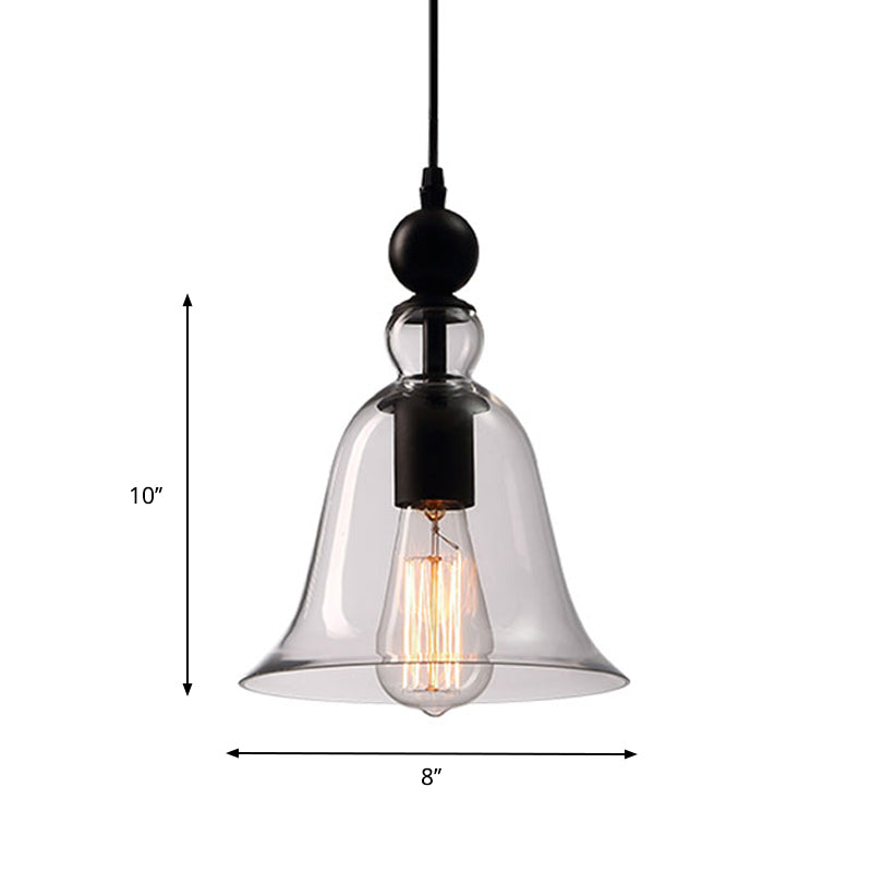 Black Single Ceiling Pendant Light | Lighting | LED | glass | 150 Watts | 110V-120V | Premium Lighting Solution