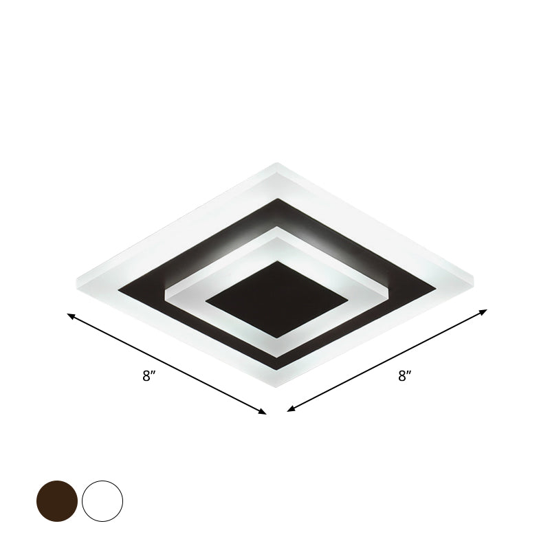 Round/Square Ceiling Lamp Modern Acrylic | Lighting | LED | acrylic | Premium Lighting Solution