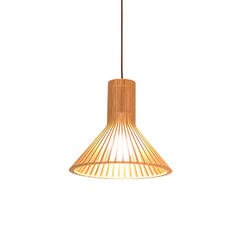 Asian Bamboo Pendant Lamp | Lighting | LED | 110V-120V | Premium Lighting Solution