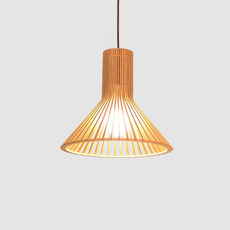 Asian Bamboo Pendant Lamp | Lighting | LED | 110V-120V | Premium Lighting Solution