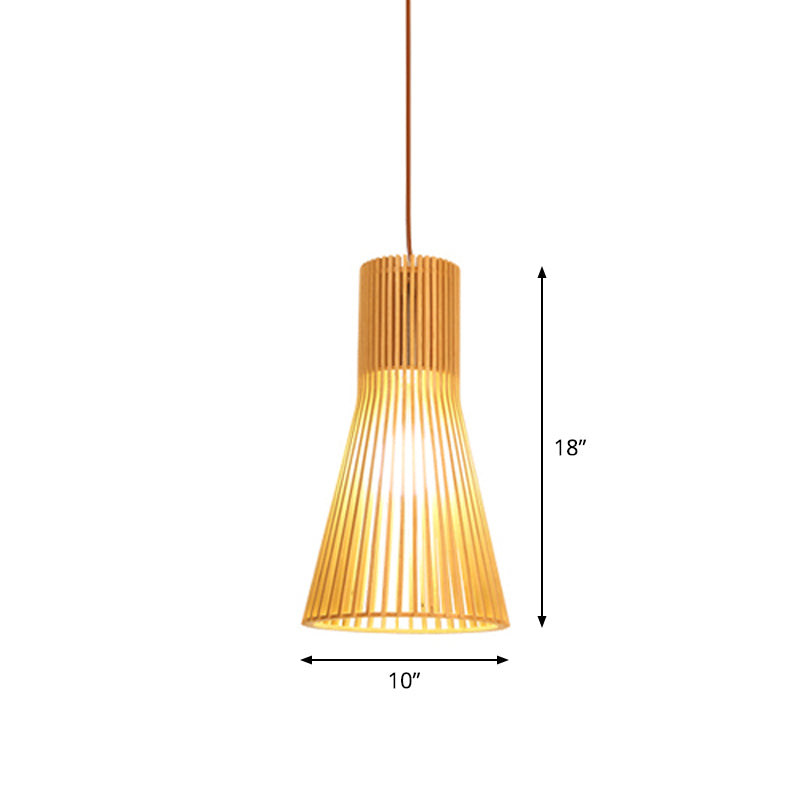 Asian Bamboo Pendant Lamp | Lighting | LED | 110V-120V | Premium Lighting Solution
