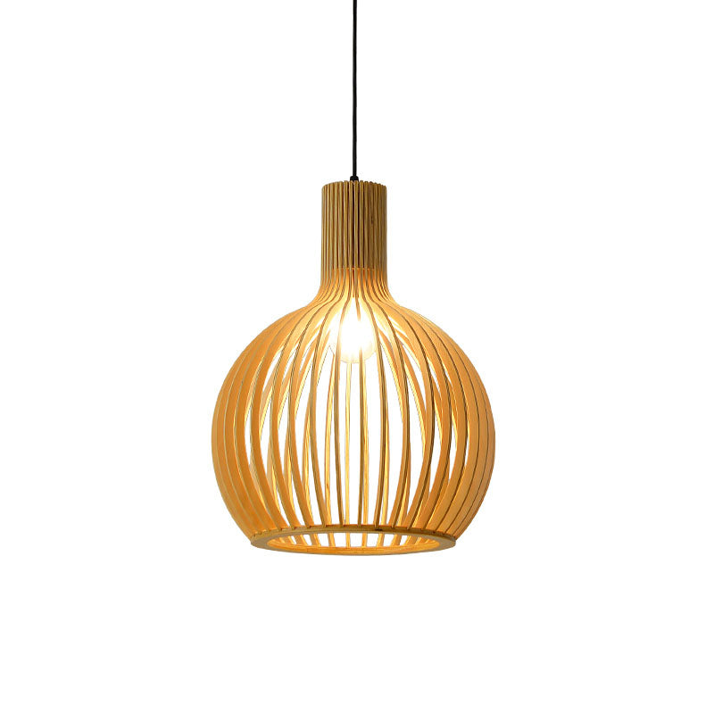 Asian Bamboo Pendant Lamp | Lighting | LED | 110V-120V | Premium Lighting Solution