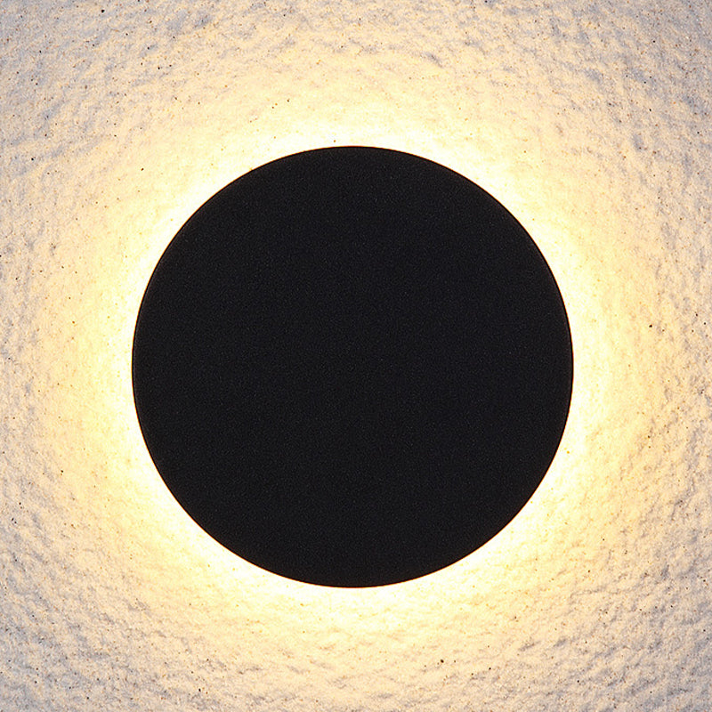 LunaGlow Minimalist Wall Lamps Black | Wall Lamp | Led | metal | Elegant Wall Illumination